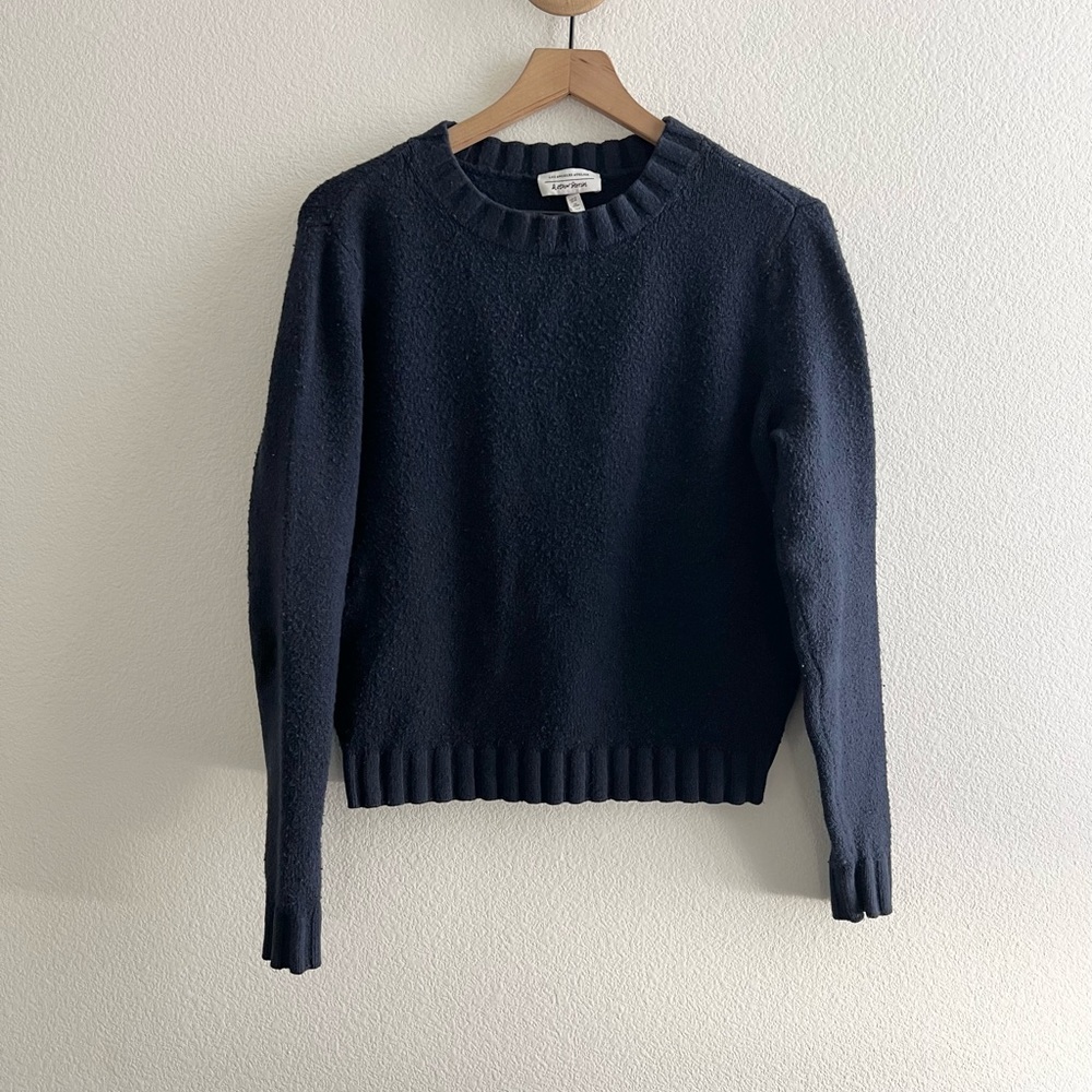 & Other Stories Navy Sweater